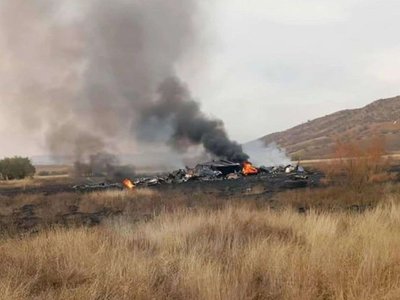 Qəzaya düşən Türkiyə təyyarəsinin &ldquo;qara qutu&rdquo;su&nbsp;araşdırılır