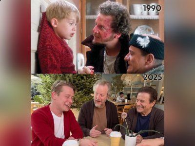 "Evdə tək"in aktyorları 35 il sonra bir arada