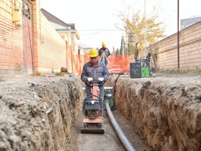 Gəncənin içməli su təchizatı yaxşılaşdırılır - FOTO