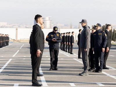 Vilayət Eyvazov&nbsp;13 müharibə iştirakçısını&nbsp;polisə qəbul etdi - Görüntülər