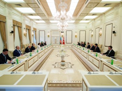 Türkiyənin vitse-prezidenti&nbsp;Sahibə Qafarova ilə görüşdü