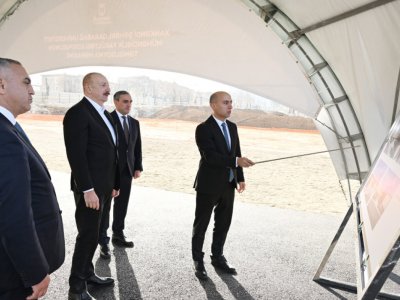 Prezident Qarabağ Universitetində&nbsp;Mühəndislik fakültəsinin binasının təməlini qoydu