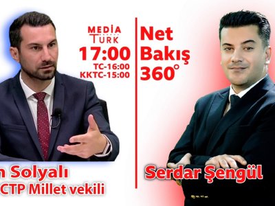 Şimali Kiprin deputatı Solyalı "MediaTürk" TV də&nbsp;olacaq