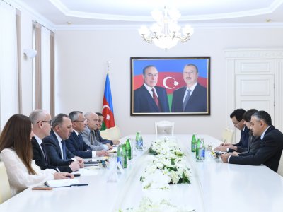 Rövşən Rzayev BMT-nin rezident-əlaqələndiricisi ilə görüşdü