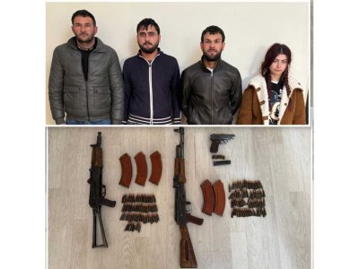 Silah alveri edən cinayətkar dəstənin üzvləri tutuldu