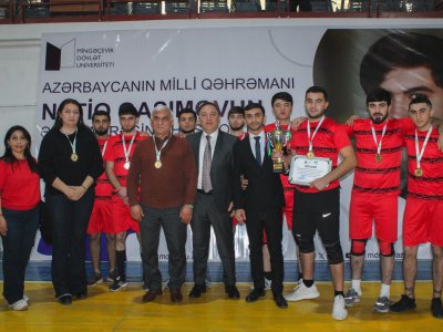 Gəncə Dövlət Universitetinin komandası regionda 1-ci oldu - FOTO