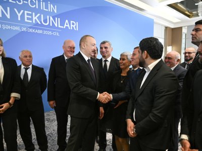 Prezidentlə Eduard Məmmədov arasında maraqlı dialoq - GÖRÜNTÜLƏR