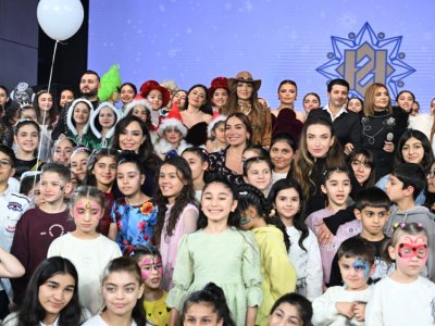Heydər Əliyev Fondu uşaqlar üçün bayram şənliyi təşkil edib