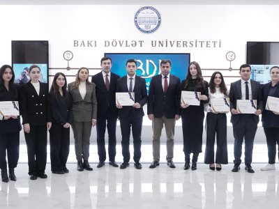 BDU-nun "Brend tələbə"ləri mükafatlandırıldı&nbsp;- FOTOLAR