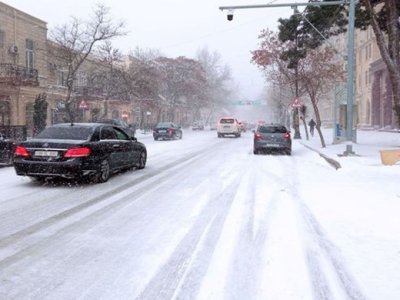 Yollar dumanlı olacaq, buz bağlayacaq&nbsp;