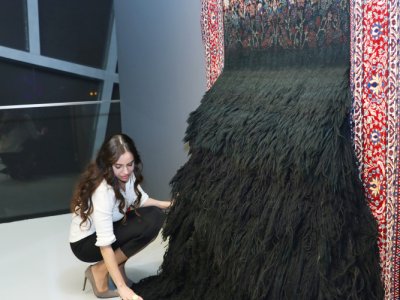 Leyla Əliyeva Xalça Muzeyini ziyarət etdi - FOTOLAR