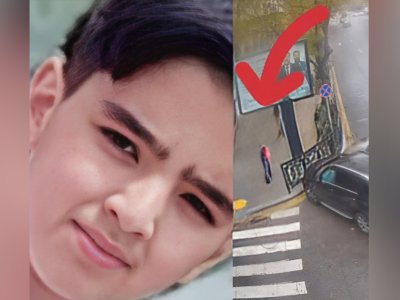 10 yaşlı Sərxan həmin vaxt hədiyyəsinə baxırmış...FOTO