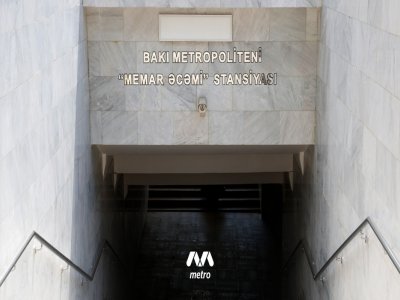 Metronun "Memar Əcəmi" stansiyasının bu çıxışı BAĞLANIR