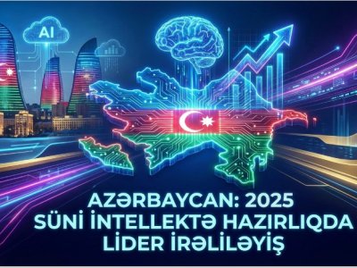 Azərbaycan: 2025-ci ildə süni intellektə hazırlıqda lider irəliləyiş
