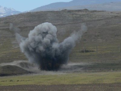 Cəbrayılda mina partladı - Xəsarət alan var