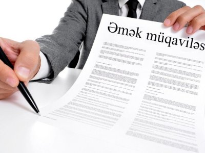 Əmək müqavilələrinin sayı açıqlandı