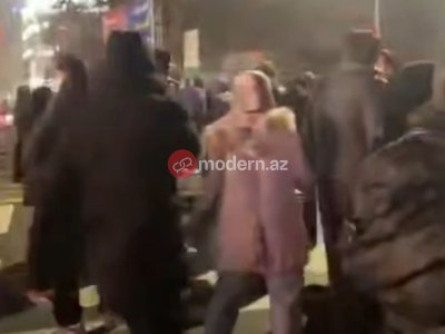 Təbriz ayağa qalxdı - VİDEO