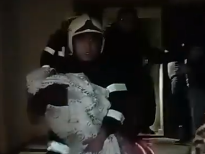 Masazırda yaşayış binasında yanğın - Sakinlər təxliyə olundu