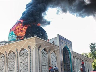 Tehranda etirazlar: 34 məscid YANDIRILDI
