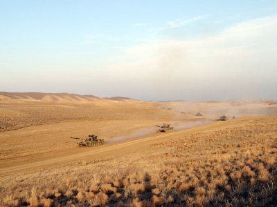 Hərbçilər yeni ilin ilk təliminə başladılar - FOTO