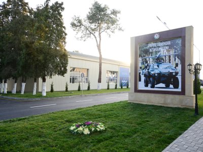 Prezident Tərtərdə zavodun açılışını etdi