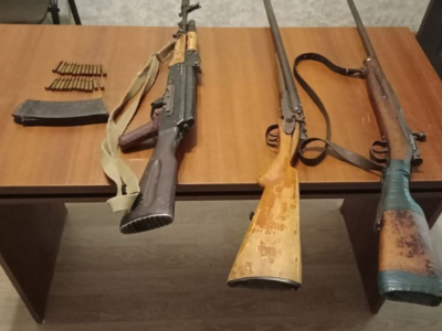 Sumqayıtda silah-sursat tapıldı