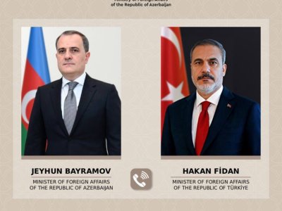 Ceyhun Bayramov Fidanla regionu müzakirə etdi