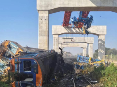 Tailandda kran qatarın üzərinə düşdü&nbsp;- 22 nəfər öldü