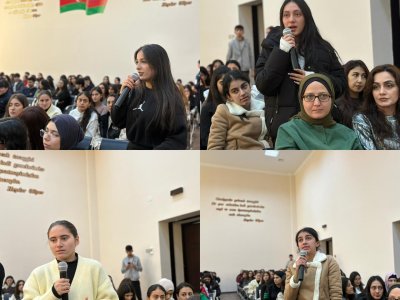 &ldquo;İmtahan həyəcanı&rdquo; mövzusunda təlim - FOTOLAR