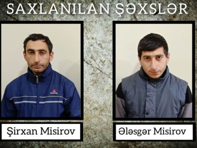 Tərtərdə 2 qardaş evdən oğurluq etdi