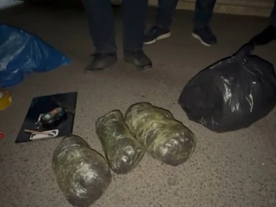 Bakıda&nbsp;narkokuryerdən 5 kq marixuana aşkarlandı