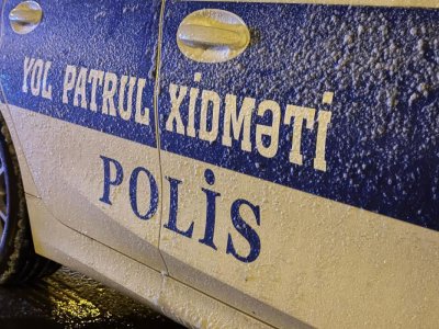 Yol Polisi hava şəraiti ilə bağlı sürücülərə müraciət etdi - VİDEO