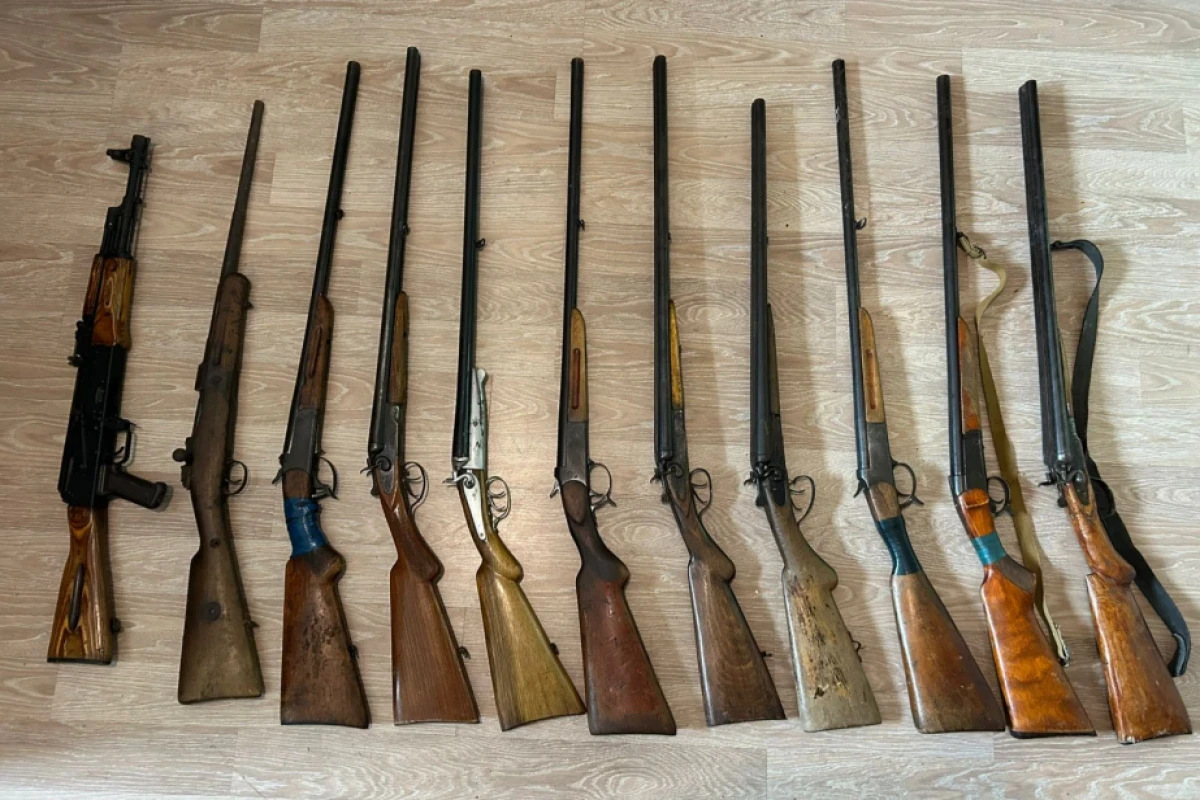 Qanunsuz saxlanılan odlu silah-sursat aşkarlandı