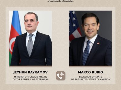 Ceyhun Bayramov Rubio ilə Zəngəzur dəhlizini müzakirə etdi