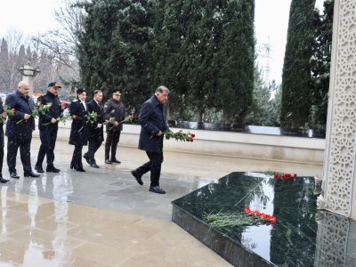 Samuxda 20 Yanvar şəhidlərinin xatirəsi ehtiramla anılıb - FOTOLAR