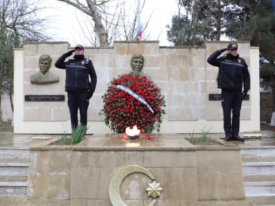 Neftçalada 20 Yanvar şəhidlərinin ildönümü qeyd olundu&nbsp;- FOTOLAR