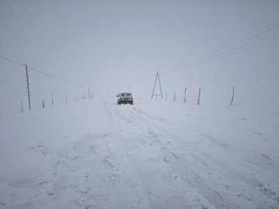 Cəlilabad&ndash;Yardımlı yolu bağlandı -&nbsp;50-dən çox kənd işıqsız qaldı