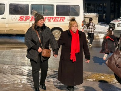 İlk köç karvanı Xankəndi şəhərinə çatdı - FOTO