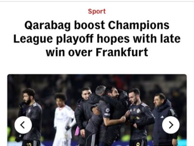 &ldquo;Qarabağ&rdquo;ın qələbəsi dünya mediasında