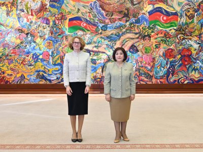 Sahibə Qafarova NATO Baş katibinin müavini ilə görüşdü