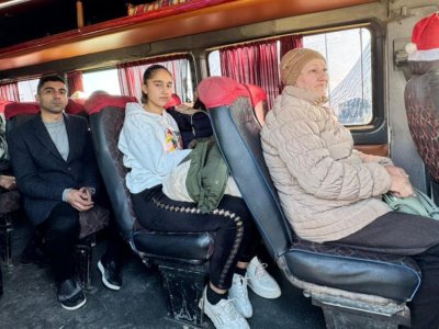 Xocalının iki kəndinə daha 25 ailə yola salındı - FOTOLAR