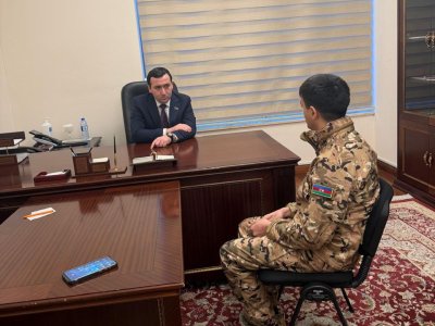 &nbsp;Mahir Süleymanlı parlamentdə seçicilərlə görüşüb