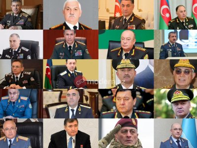 Azərbaycanda&nbsp;general-polkovniklərin sayı 22-yə çatdı - TAM SİYAHI