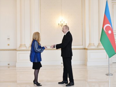 Prezident yeni səfirin etimadnaməsini qəbul edib