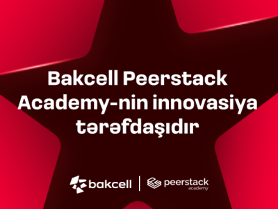 "Bakcell" Peerstack Academy-nin innovasiya&nbsp;tərəfdaşıdır