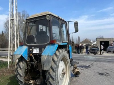 Sabirabaddakı qəzada sürücü ağır yaralandı