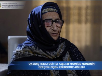 113 yaşlı nənənin gerçəkləşən Kəlbəcər arzusu -&nbsp;VİDEO