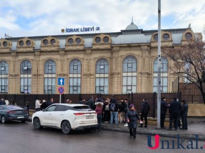 Bakıda şagird müəllimi GÜLLƏLƏDİ