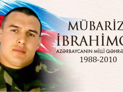 Milli Qəhrəman Mübariz İbrahimovun doğum günüdür