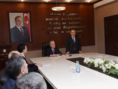 İcra başçısı kollektivə təqdim edildi&nbsp;- FOTO